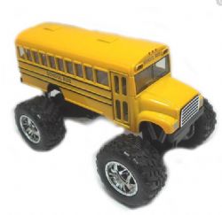 AUTOBUS SCOLAIRE AVEC GROSSES ROUES
